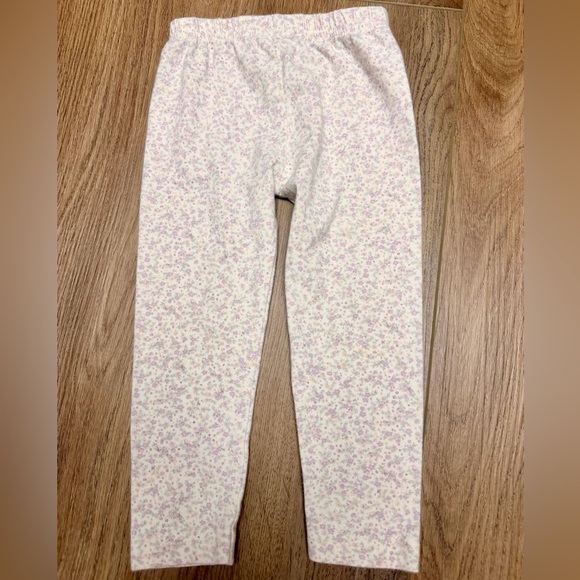 Jamie Kay Pastel Floral Dress and Leggings Set Ruffles and Keyhole Detail 1yr - Picture 6 of 8